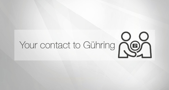 Kontakt Your contact to Gühringt