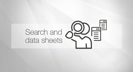 Suche und Datenblätter Search
